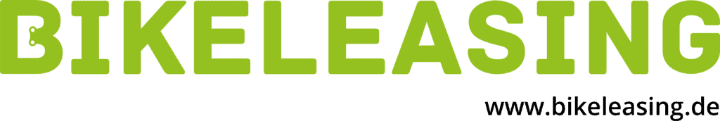 Bikeleasing Logo grüne und schwarze Schrift
